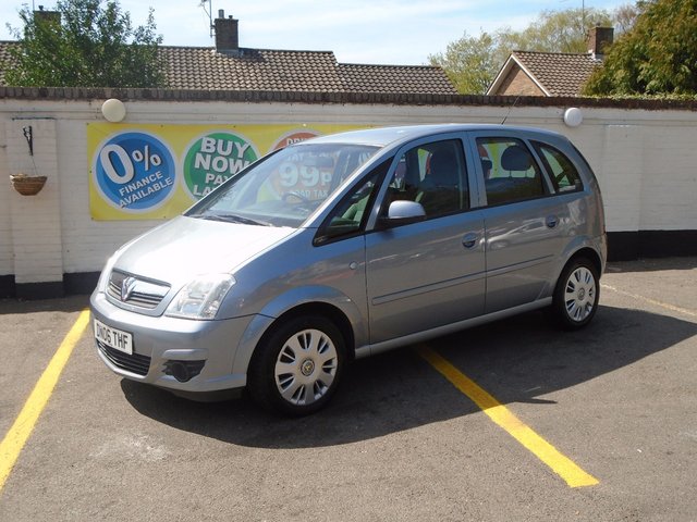 2006 06 Vauxhall Meriva 1.6 CLUB 16V 5d 100 BHP