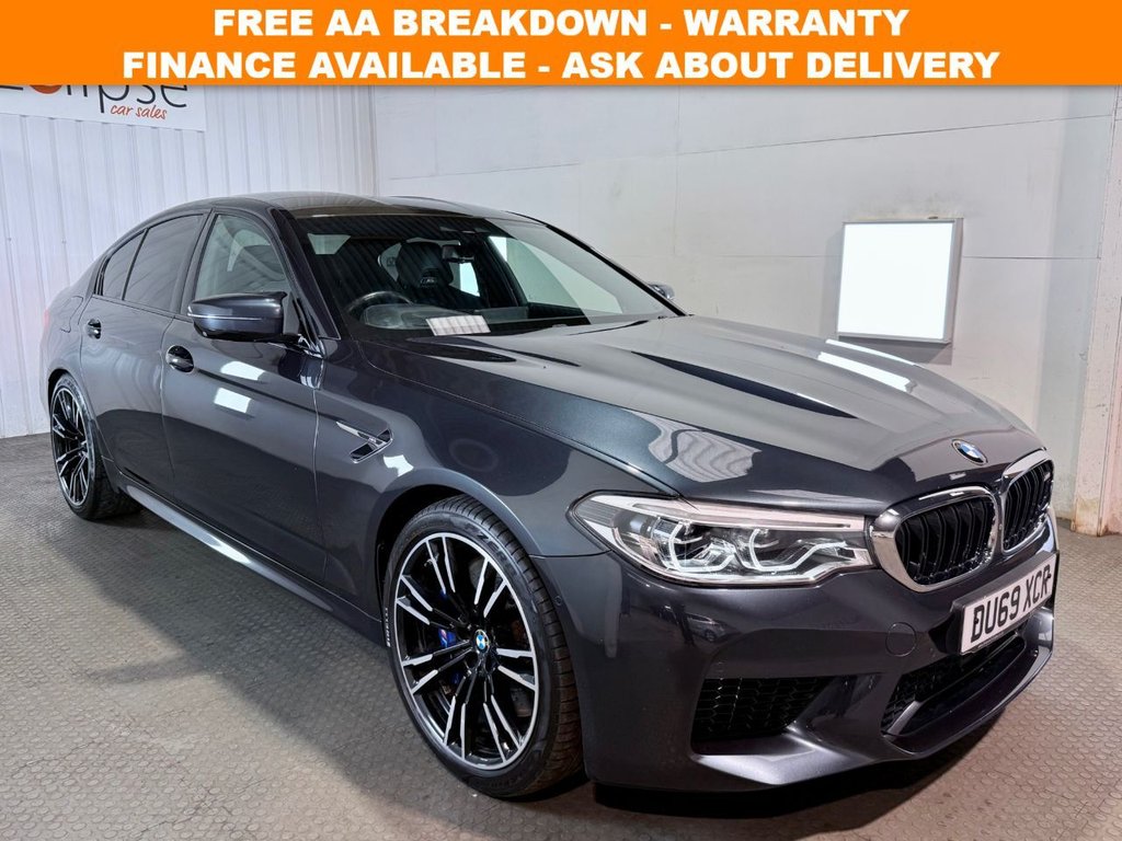 Grey 2019 BMW M5 Saloon All-wheel drive Automatic