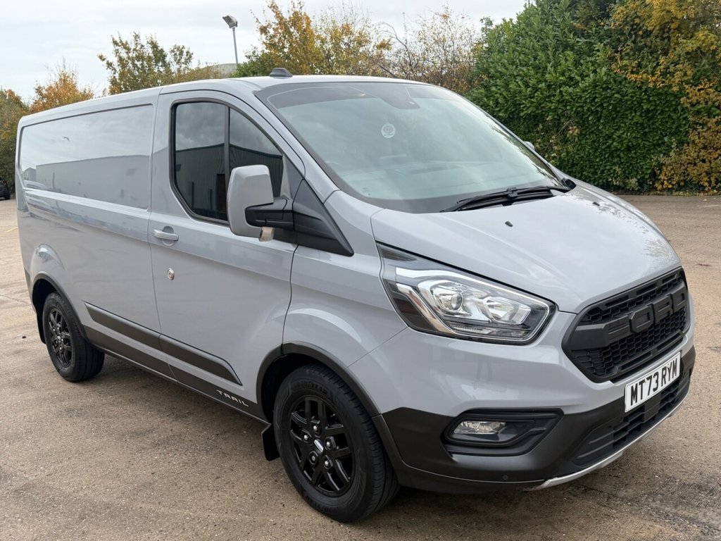 Grey 2023 Ford Transit Custom Van Front-wheel drive Manual