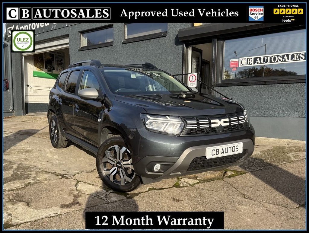 Grey 2024 Dacia Duster Estate Front-wheel drive Manual