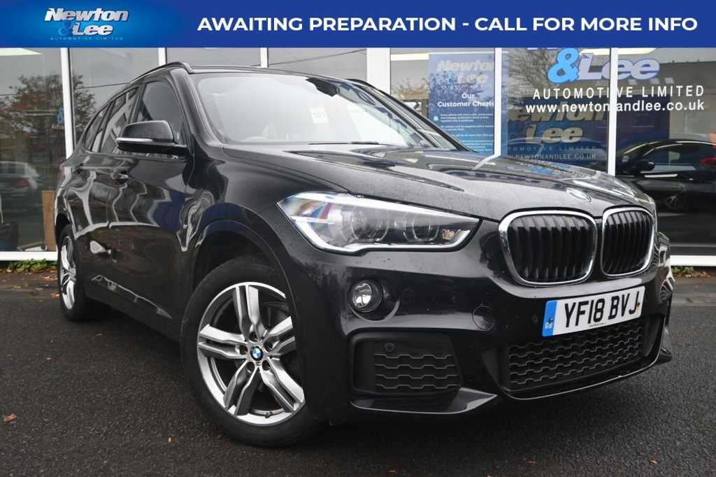 Black 2018 BMW X1 Estate All-wheel drive Automatic