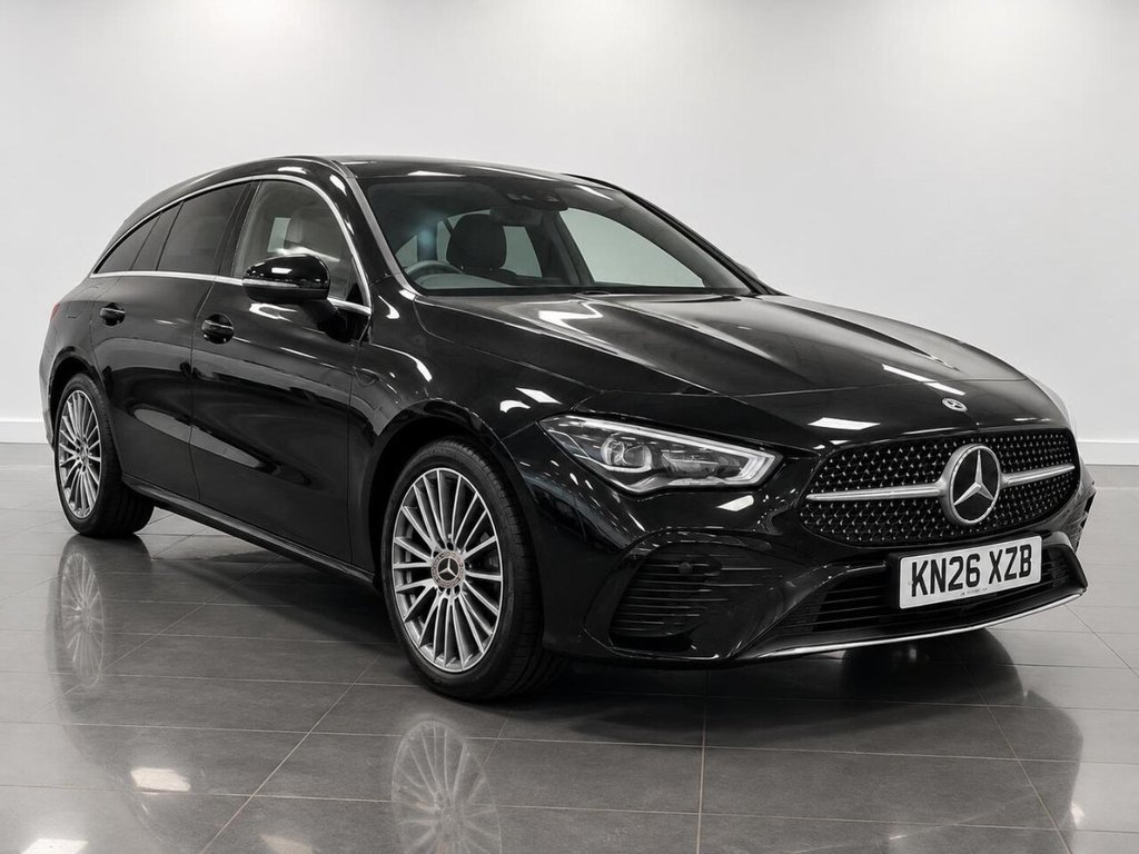 Black 2026 Mercedes-Benz CLA Estate Front-wheel drive Automatic