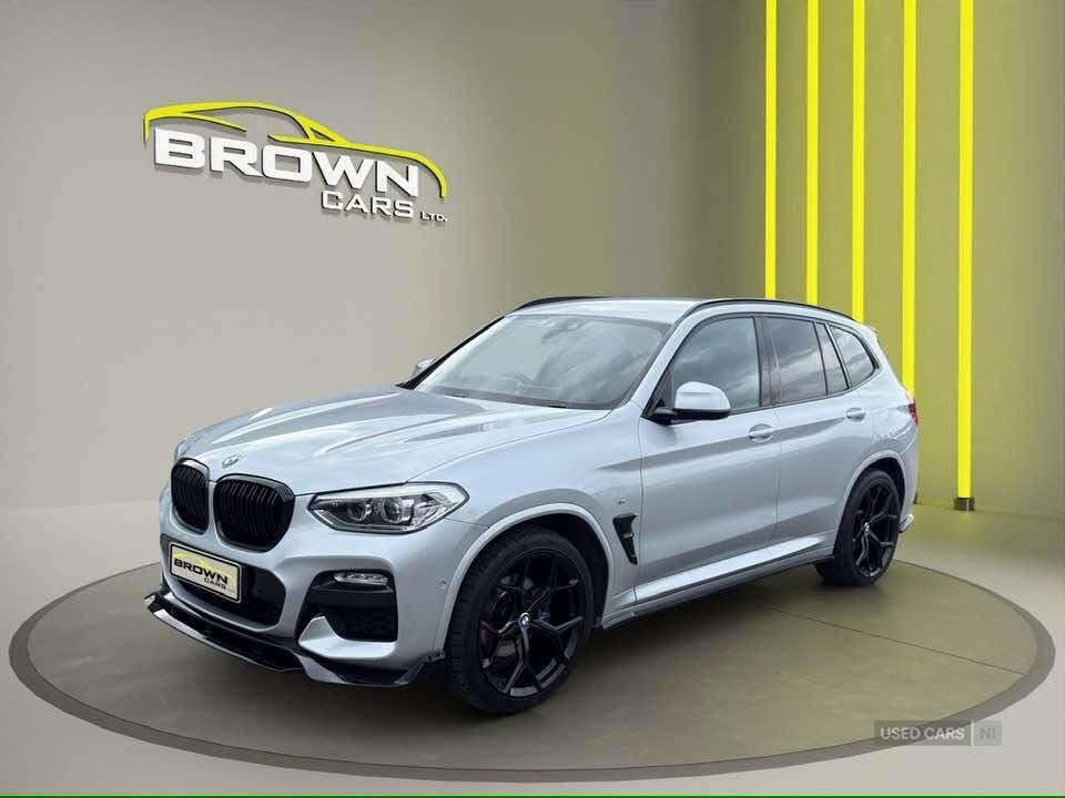 2019 BMW X3 ****Finance Available**** 2019 BMW X3 XDRIVE20D M SPORT AUTO 86000 Miles Silver Full Aero Kit Alloys (Optional Extra) Satellite Navigation Digital Cockpit Heated Leather Seats Front & Rear Parking Sensors Cruise Control Bluetooth Connectivity DAB Radio Dual Zone Climate Control LED Lights Automatic Lights Privacy Glass Multi-Function Steering Wheel £18495 Part Exchange Welcome ****Finance Available**** Alan - 07511 310707 / 07907 561671 Message to arrange a viewing or for more information. . . - vehicle photo 3 for sale on PureCar