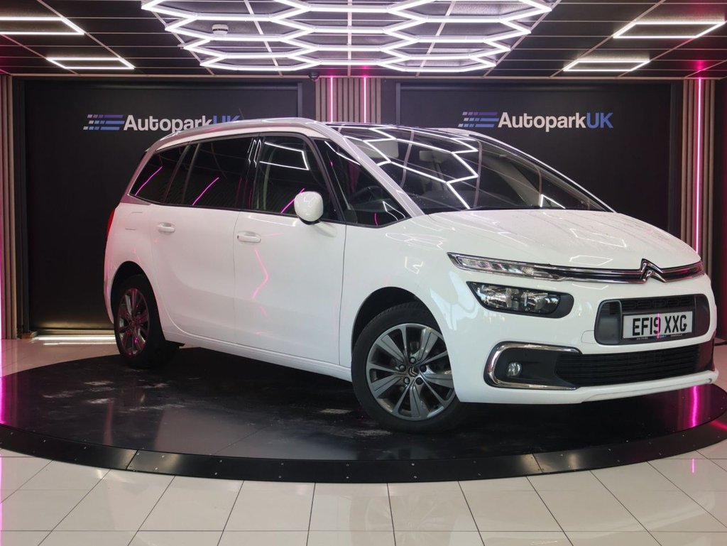 White 2019 Citroen Grand C4 SpaceTourer MPV Front-wheel drive Automatic