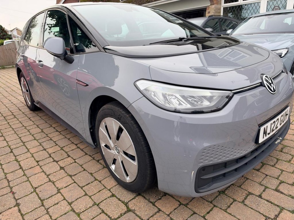 Grey 2022 Volkswagen ID.3 Hatchback Rear-wheel drive Automatic