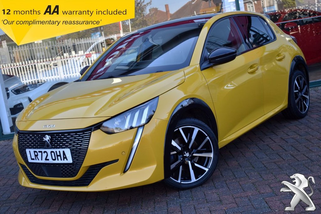2023 Peugeot 208 1.2 PURETECH GT 5 DOOR 8-SPEED AUTO 99 BHP (EURO 6)