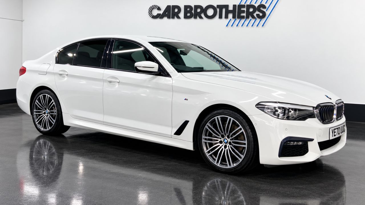 2021 BMW 5 SERIES 2.0 520i GPF M Sport Saloon 4dr Petrol Auto Euro 6 (s/s) (184 ps) - vehicle photo 2 for sale on PureCar