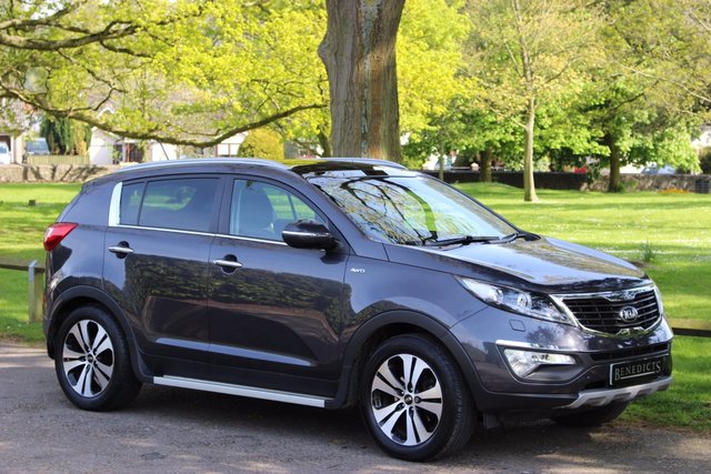 2013 63 Kia Sportage 2.0 CRDI KX-3 SAT NAV 5d 134 BHP
