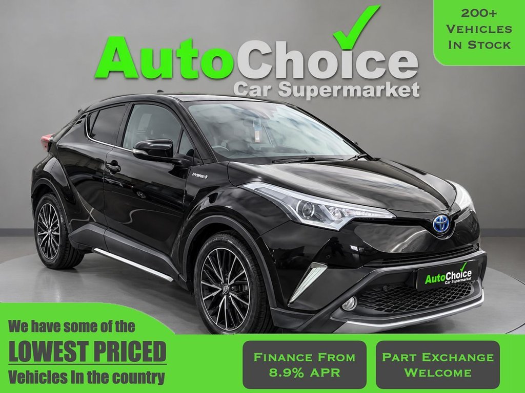 Black 2016 Toyota C-HR Hatchback Front-wheel drive Automatic