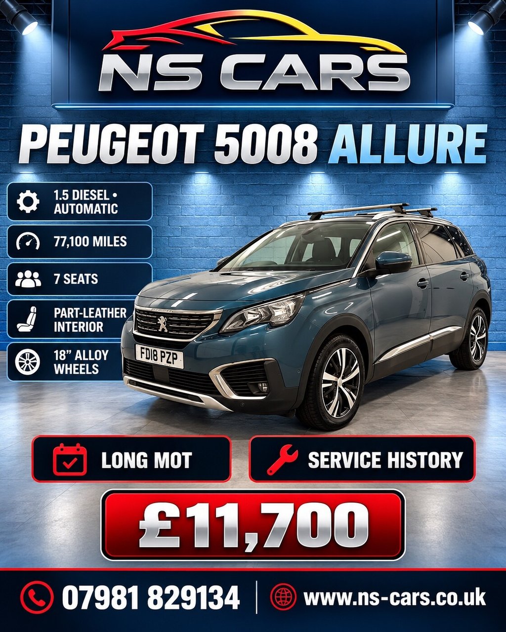 2018 Peugeot 5008