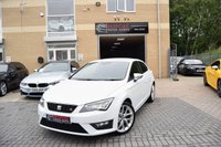 USED 2013 63 SEAT LEON 1.8 TSI FR TECHNOLOGY 3d 180 BHP SAT NAV / FRONT AND REAR SENSORS