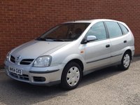 USED 2005 54 NISSAN ALMERA 1.8 TINO S 5d AUTOMATIC P/X TO CLEAR, FAMILY OWNED