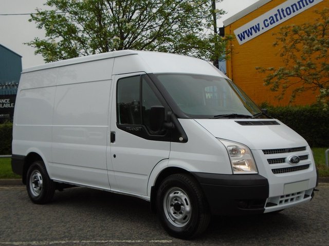2012 12 Ford Transit T350 Mwb Medium roof [ Mobile Workshop+ A/Con ]  panel Van Fwd Free UK Delivery