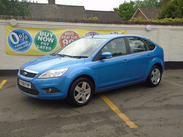 2008 08 Ford Focus 1.6 STYLE 5d 100 BHP