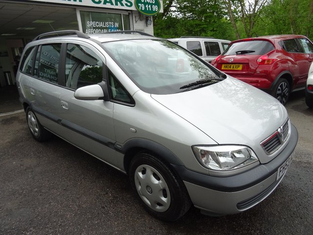 2004 53 Vauxhall Zafira 1.8 DESIGN 16V 5d AUTO 124 BHP