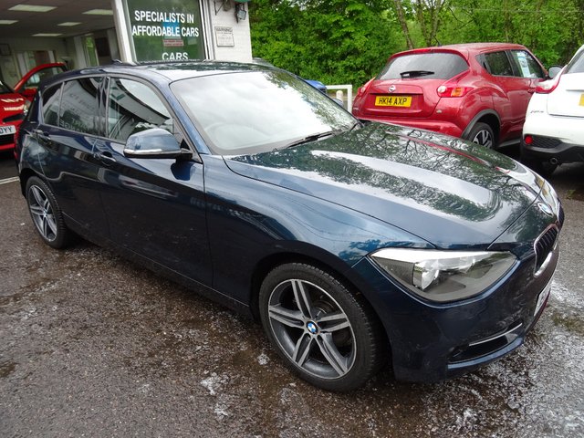 2013 13 BMW 1 Series 2.0 116D SPORT EFFICIENT DYNAMICS SPORTS HATCH 5d 114 BHP