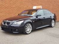 USED 2006 06 BMW 5 SERIES 3.0 530D M SPORT 4d AUTO 228 BHP SAT NAV 