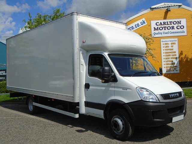 2011 11 Iveco-Ford Daily 70C18D [ 3.0Hpi Semi Auto ] Luton Box Van Low mileage Fsh Free UK Delivery