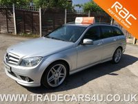 USED 2009 09 MERCEDES-BENZ C 320 CDI SPORT DIESEL FULL LEATHER - SAT NAV - ALLOYS