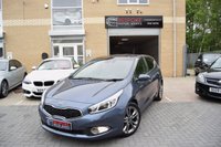 USED 2012 12 KIA CEED 1.6 4 TECH 5d AUTO 133 BHP SUNROOF/SAT NAV/ REVERSE CAMERA/LEATHER