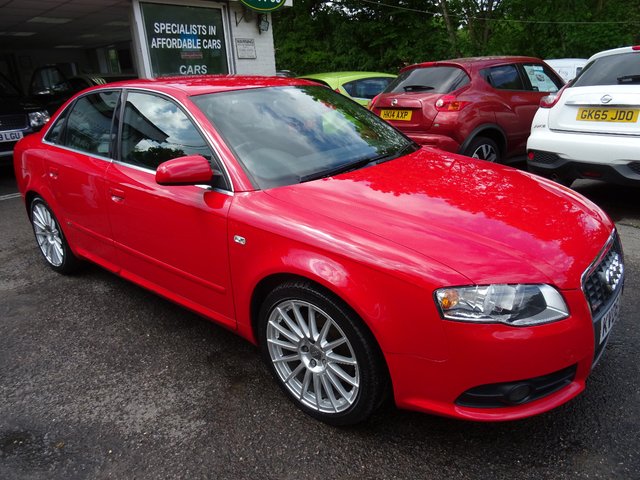 2006 06 Audi A4 2.0 T QUATTRO S LINE SPECIAL EDITION 4d 217 BHP