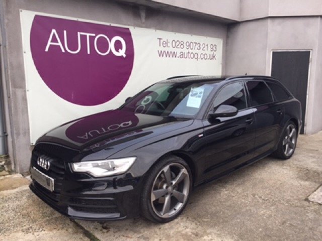 2014 Y Audi A6 2.0 AVANT TDI S LINE BLACK EDITION 5d AUTO 175 BHP