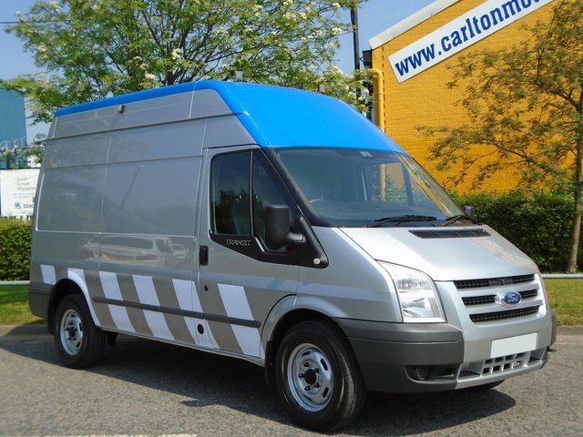 2009 58 Ford Transit Transit 145 T350m High roof [ LPG / Dual Fuel ] van Low mileage 