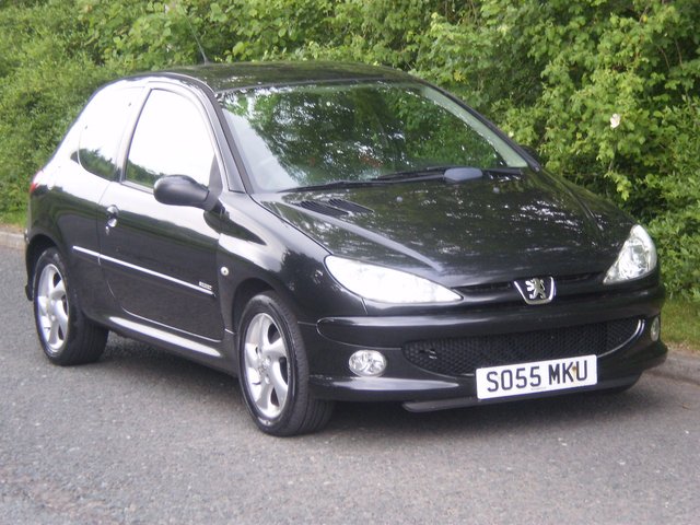 2005 55 Peugeot 206 1.4 SPORT S 3d 88 BHP