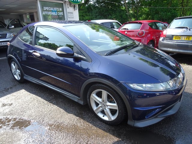 2008 57 Honda Civic 1.8 I-VTEC TYPE-S 3d 139 BHP