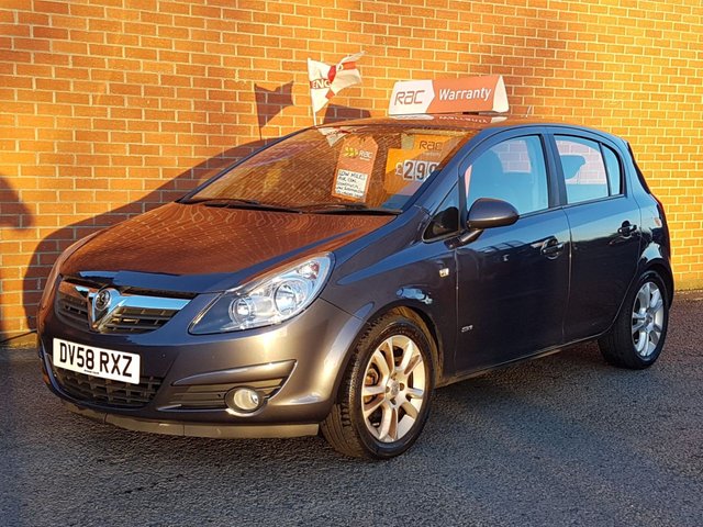 2008 58 Vauxhall Corsa 1.2 SXI A/C 16V 5 DOOR LOW MILES