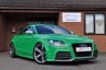USED 2010 10 AUDI TT 2.5 RS TFSI QUATTRO 3d 340 BHP &pound;100K INVESTED 1/1 FACTORY VIPER GREEN