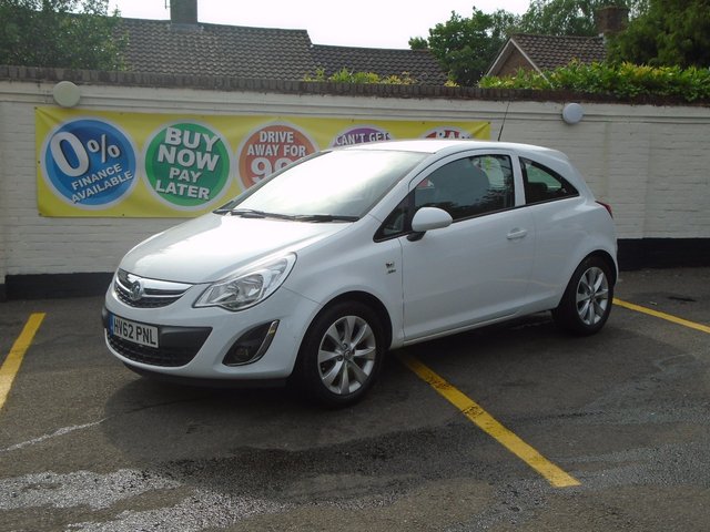 2012 62 Vauxhall Corsa 1.2 ACTIVE AC 3d 83 BHP