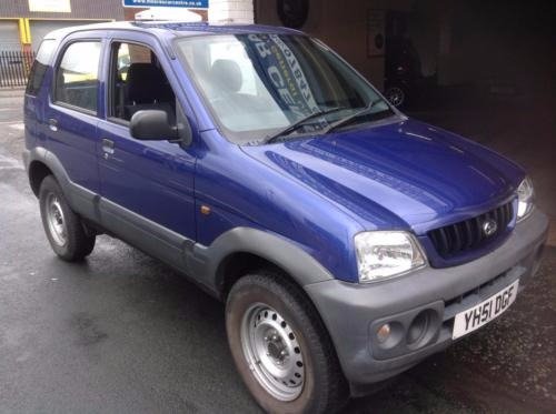 2001 51 Daihatsu Terios 1.3 E 5d 85 BHP