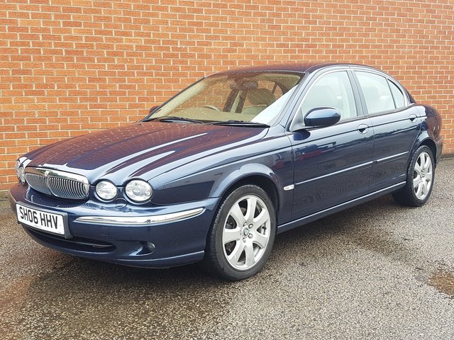 2006 06 Jaguar X-Type 2.5 V6 SE 4d SAT NAV AUTO 195 BHP (AWD)