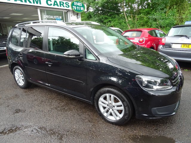 2014 14 Volkswagen Touran 1.6 SE TDI BLUEMOTION TECHNOLOGY DSG 5d AUTO 106 BHP