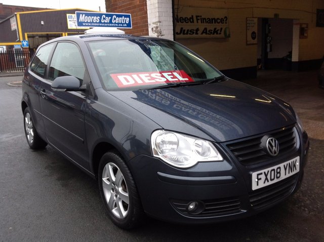2008 08 Volkswagen Polo 1.4 MATCH TDI 3d 68 BHP