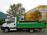 USED 2011 61 IVECO-FORD DAILY Iveco Daily 35C13 Dropside-Pickup 13ft Alloy body+T/Lift Low Mileage Free UK Delivery 