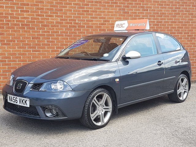 2006 56 Seat Ibiza 1.9 FR TDI PD 3 Door RAC WARRANTY