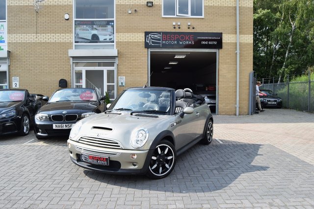 2008 58 MINI Convertible 1.6 COOPER S SIDEWALK 2d 168 BHP