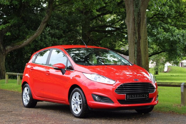 2014 14 Ford Fiesta 1.2 ZETEC 5d 81 BHP