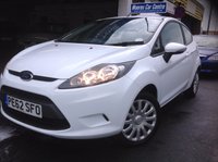 USED 2012 62 FORD FIESTA 1.2 EDGE 3d 59 BHP ONE LADY OWNER