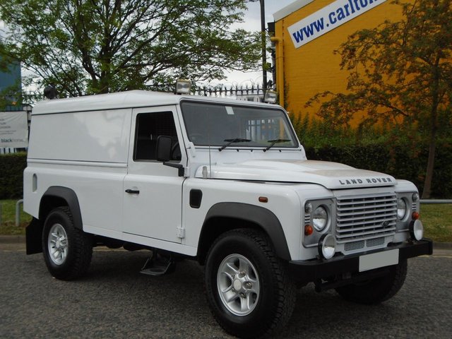 2011 61 Land Rover Defender 110  HARD TOP 4x4 [ Mobile Workshop ] 2.4Tdci Low miles Free UK Delivery