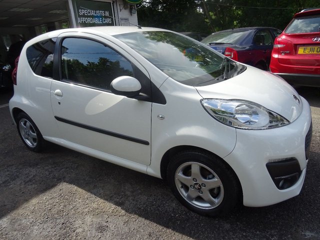 2014 14 Peugeot 107 1.0 ALLURE 3d 68 BHP