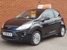 USED 2009 09 FORD KA 1.2 ZETEC RED & BLACK SPORTS INTERIOR SUPERB CONDITION