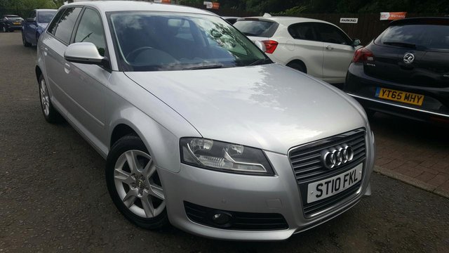 2010 10 Audi A3 2.0 SPORTBACK TDI SE 5d 138 BHP