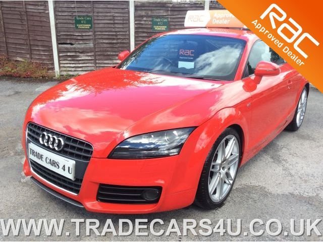 2010 10 Audi TT COUPE 2.0 TFSI TURBO S LINE IN RED
