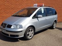 USED 2008 08 SEAT ALHAMBRA 2.0 STYLANCE TDI 5d 7 SEATS BOOSTER & KIDS SEATS TOP SPEC, FULL SERVICE HISTORY