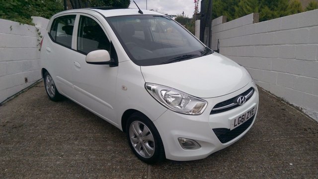 2011 61 Hyundai I10 1.2 STYLE 5d 85 BHP