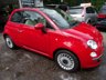 USED 2013 13 FIAT 500 1.2 LOUNGE 3d 69 BHP 1 Lady Owner, Full Fiat Service History, ONLY &pound;30 Road Tax, Good on fuel!