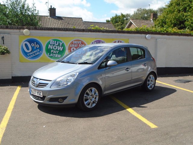 2007 07 Vauxhall Corsa 1.4 DESIGN 16V 5d 90 BHP